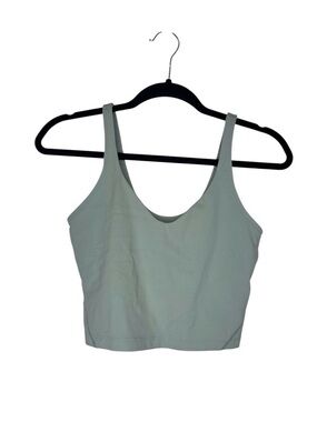Cropped align 8 Tank Top in Sage Green
